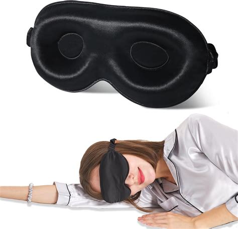 Amazon Sia Silk Sleep Mask With Eye Cups No Pressure D Eye