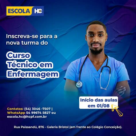 Escola De Tecnico De Enfermagem - Escola de Educação Profissional do HC inscreve para Curso Técnico em ...