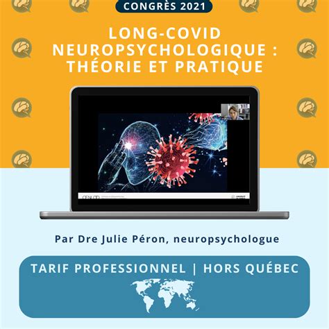 Long Covid Neuropsychologique Th Orie Et Pratique Tarif