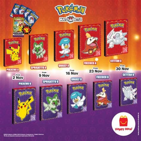 2 Nov-6 Dec 2023: McDonald's Free Pokemon Scarlet & Violet Happy Meal ...