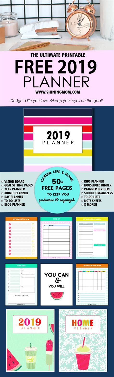 2019 Planner Printable