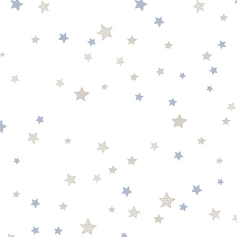 Papel Tapiz De Estrellas De Tem Tico Azul Bliss Ebano