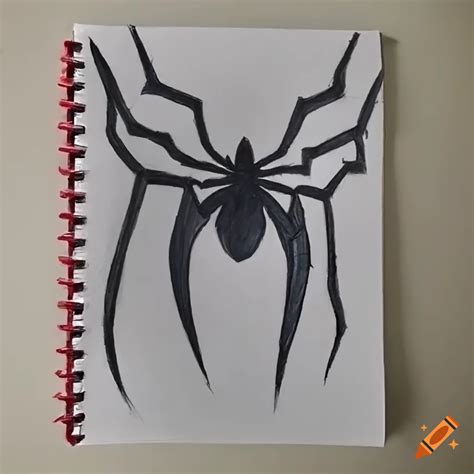 Spiderman Spider Logo Drawing