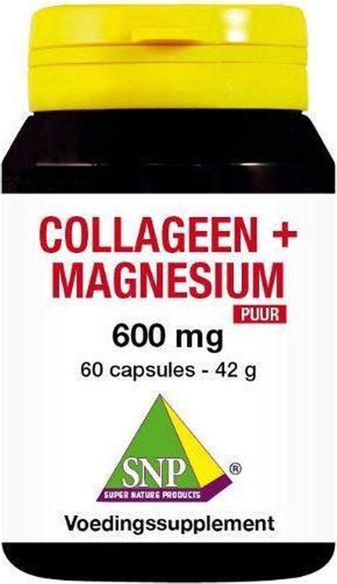 Snp Collageen Magnesium Mg Puur Capsules Bol