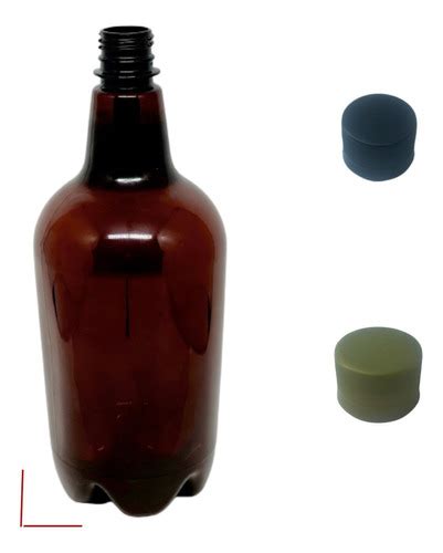 Ambar Growler Pet C Tampa Vedante 1 Litro 45 Unidades Frete grátis