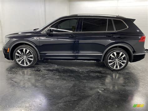 Deep Black Pearl 2020 Volkswagen Tiguan SEL Premium R Line 4MOTION