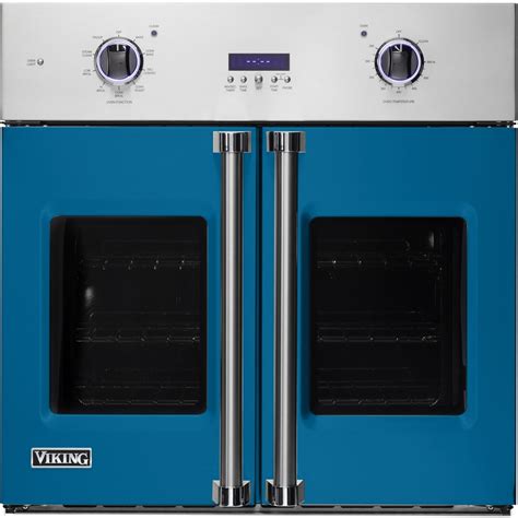 Viking Professional 7 Series 30 Built In Single Electric Convection Oven Alluvial Blue