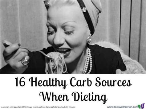 16 Healthy Carb Sources When Dieting. | PPT