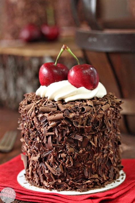 Black Forest Mini Cakes Sugarhero