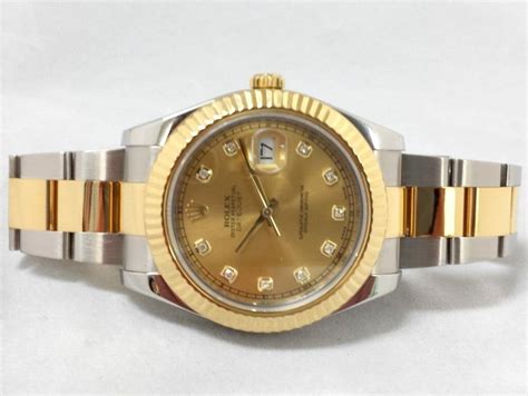 Rolex Datejust Ii Champagne Dial Automatic Stainless Steel And 18kt