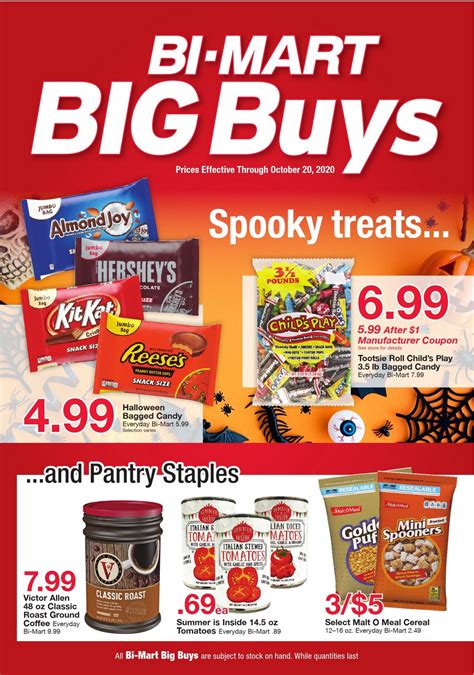 Bi-Mart Weekly Ad Oct 07 – Oct 20, 2020