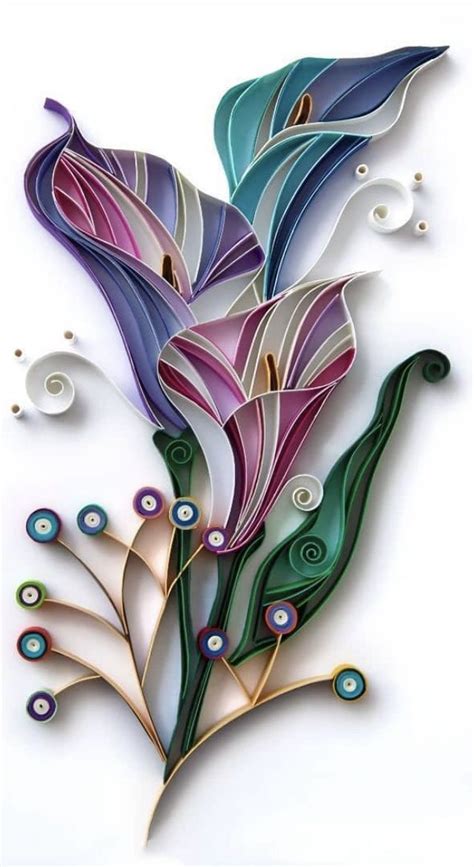 Pin By Elza Ferreira On Flores Papel Quilling Designs Quilling Work