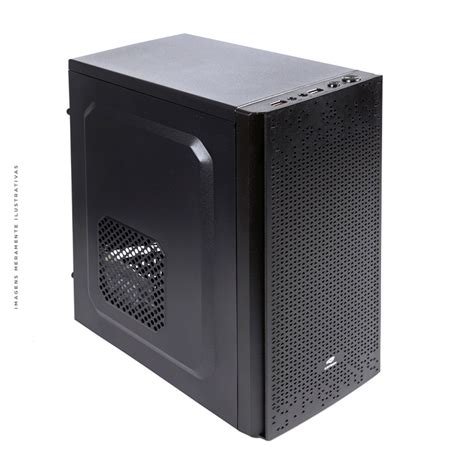 Mini Gabinete Micro Atx - Gabinete C3Tech Mini Tower, Sem Fonte, Micro ATX, Preto | MT-29BK