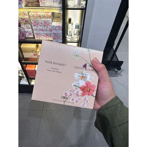 ORIGINAL ZARA NUDE BOUQUET AND LIGHTLY BLOOM COMBO EDP ML Shopee Malaysia