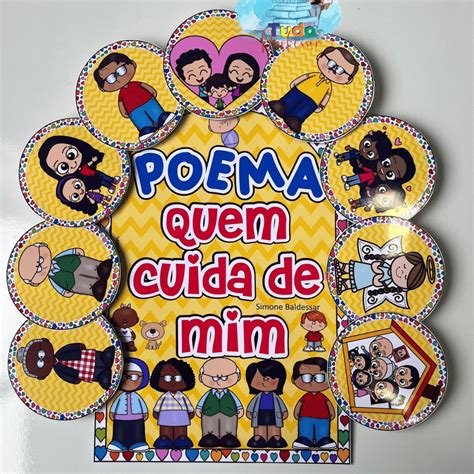 Poema Quem Cuida De Mim - Luva Poema Quem Cuida de Mim - Loja - Tudo Para o Professor