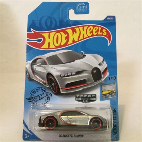 Hot Wheels 16 Bugatti Chiron Figure Walmart Exclusive Unopened EBay