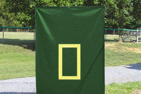 Vinyl Batting Cage Net Protector With Strike Zone Beacon Athletics