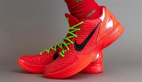 Giày Nike Kobe 6 Protro ‘reverse Grinch Fv4921 600 Jordan 1