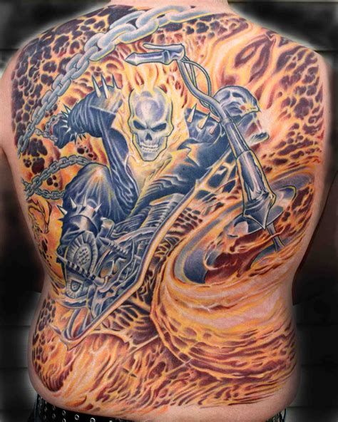 Top More Than Ghost Rider Tattoo Ideas Best In Coedo Vn