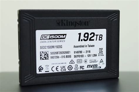 Kingston Dc M U Nvme Ssd Review Storagereview