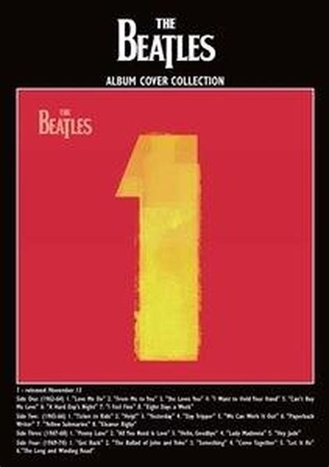 The Beatles Number 1 Album Cover Picture Postcard Gift Idea Official ...