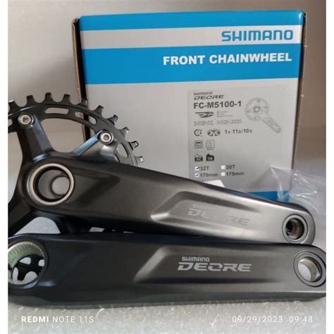 Shimano Deore Fc M M Crankset Speed T Mm Mm