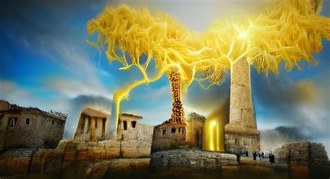 Elden Ring Holy Golden Erd Tree Ai Generated Artwork Nightcafe Creator