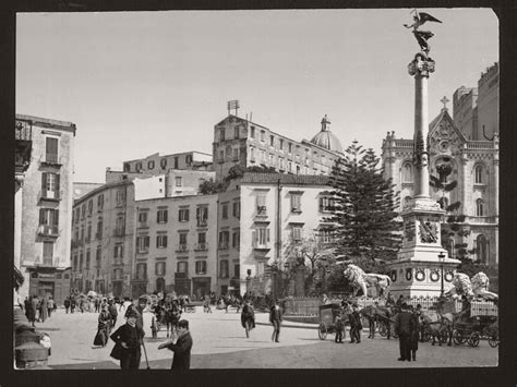 Historic Bandw Photos Of Naples Italy 19th Century Monovisions