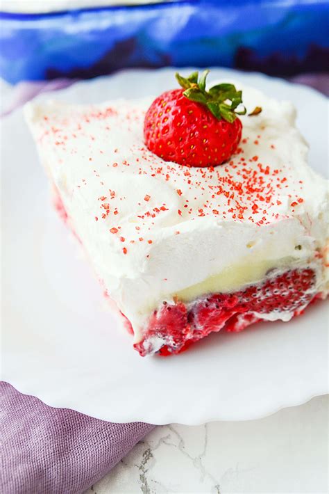 Strawberry Angel Cake That Sparkles The Salty Pot Desserts