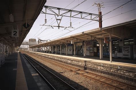 Premium Photo | Japan train station