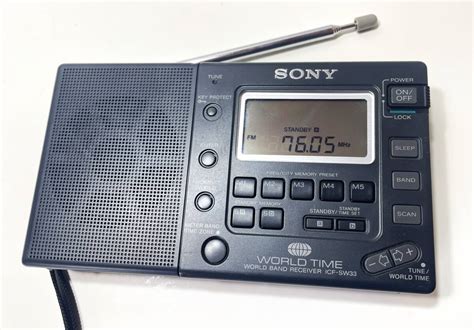 Yahooオークション Sony Icf Sw33 レシーバー ソニー Fm Sw Mw 通電