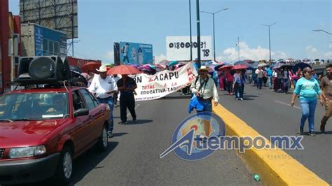 Marcha De La Cnte Causa Caos Vehicular En Morelia A Tiempo Noticias