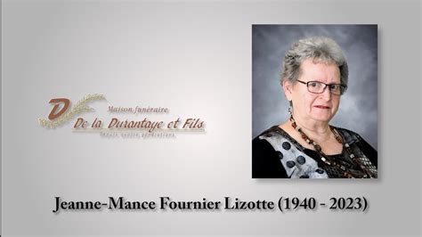 Jeanne Mance Fournier Lizotte Youtube