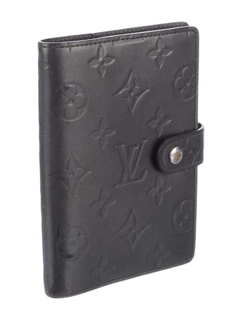 Louis Vuitton Suhali Partenaire Small Agenda Cover Silver Books