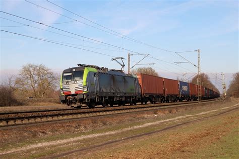 BLS Cargo Re 475 407 3 Containerzug Waghäusel BLS Cargo R Flickr