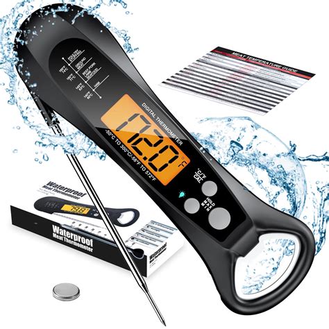 Buy Instant Read Meat Thermometer For Cooking Fast Precise Digital