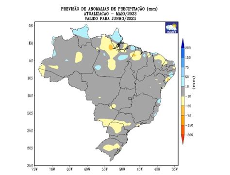 Inmet Junho Terá Chuvas Irregulares No Sul E Abaixo Da Média Em áreas