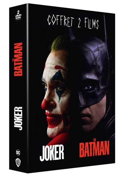 Batman Coffret The Batman Joker Dvd Dvd Zone Matt Reeves Todd