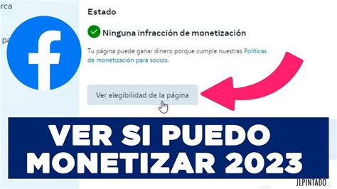 Como Saber Si Mi Fanpage Puede Monetizar En Facebook Monetizar