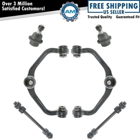 6 Piece Suspension Kit Control Arms Ball Joints Sway Bar Links For Ford Mazda 192659286840 Ebay