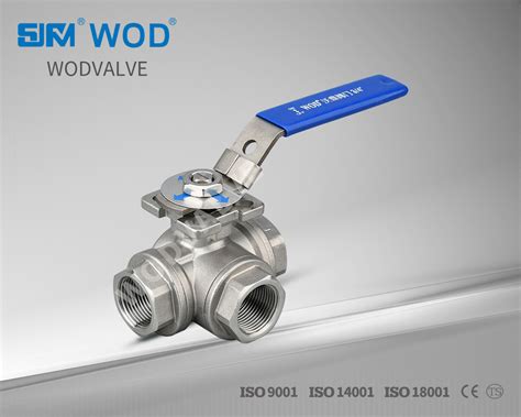 Way Ball Valve With Iso Mounting Pad Wog Cf Cf M China