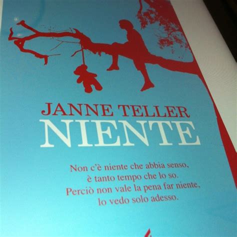 Janne Teller Niente Books Book Cover Tellers