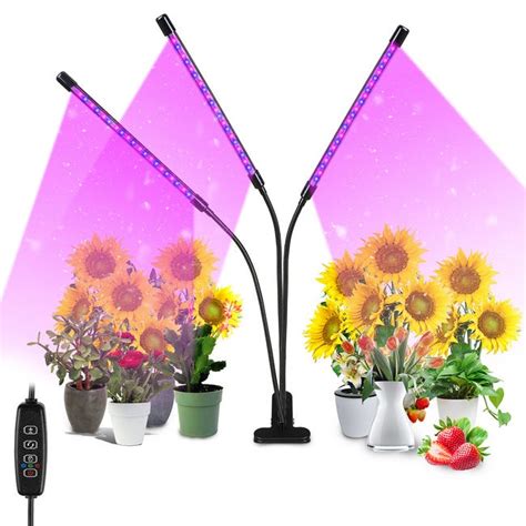 Lampe Horticole 30w Tasmor Lampe Plante Intérieur 60 Leds à 360° Lampes