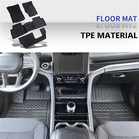 Floor Mats Trunk Mats Cargo Liners For 2021 2023 Jeep Grand Cherokee L Anti Slip Ebay