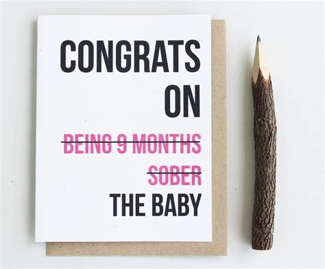 √ Funny Baby Shower Cards