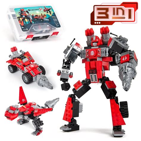 Robot and STEM Toy for Kids Ages 6-10 – GrindBurst 235 Pcs – Oz Robotics