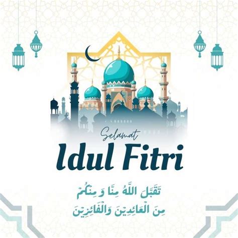 Minal Aidin Wal Faizin Tulisan Arab Arti Dan Contoh Kartu Ucapan