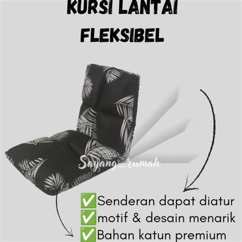 Jual KURSI LIPAT LESEHAN KURSI LANTAI SANDARAN KURSI LESEHAN 5 STEP