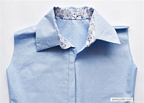 How To Sew A Shirt Collar Sewing Tutorial Sewguide