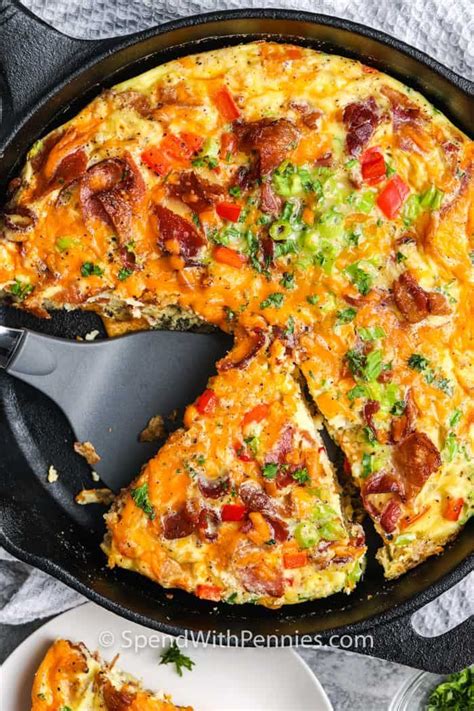 This Baked Frittata Recipe Is An Easy And Delicious Breakfast Recipe